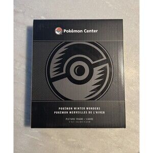Pokemon Center Winter Wonders Picture Frame 2020 Rare HTF OOP W/ Fast Shipping!